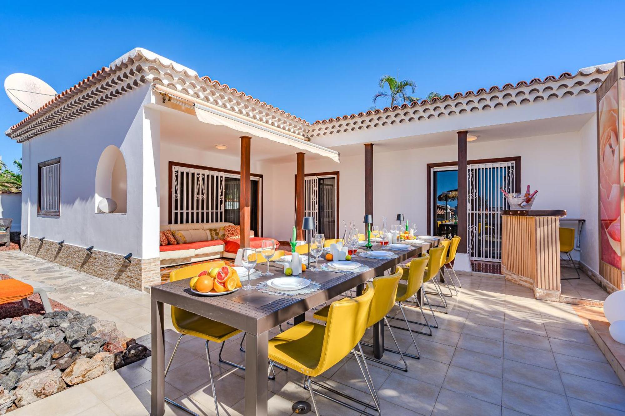 Villa 4Bed Private Pool En Los Cristianos 洛斯克里斯蒂亚诺斯 外观 照片