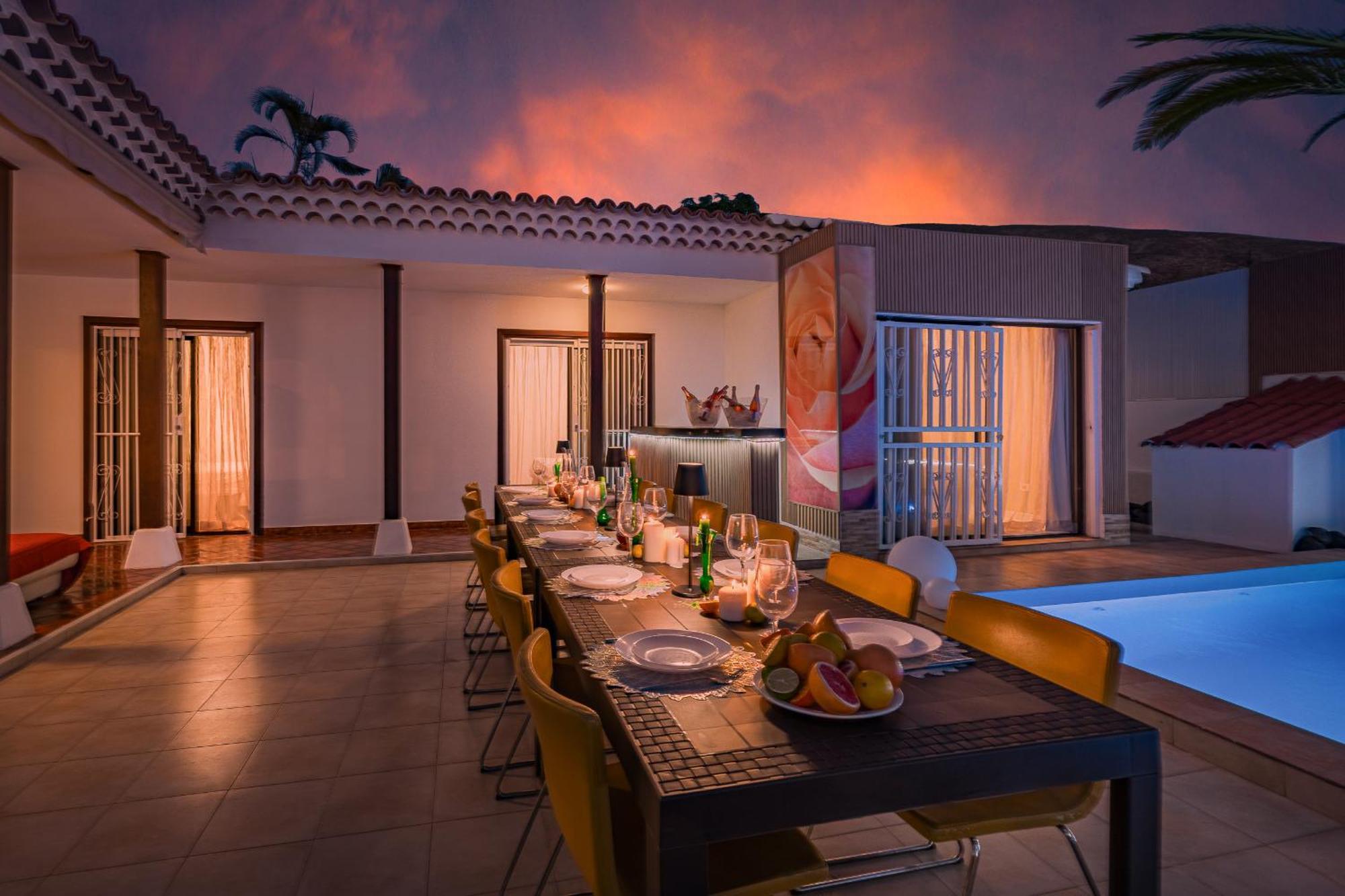 Villa 4Bed Private Pool En Los Cristianos 洛斯克里斯蒂亚诺斯 外观 照片