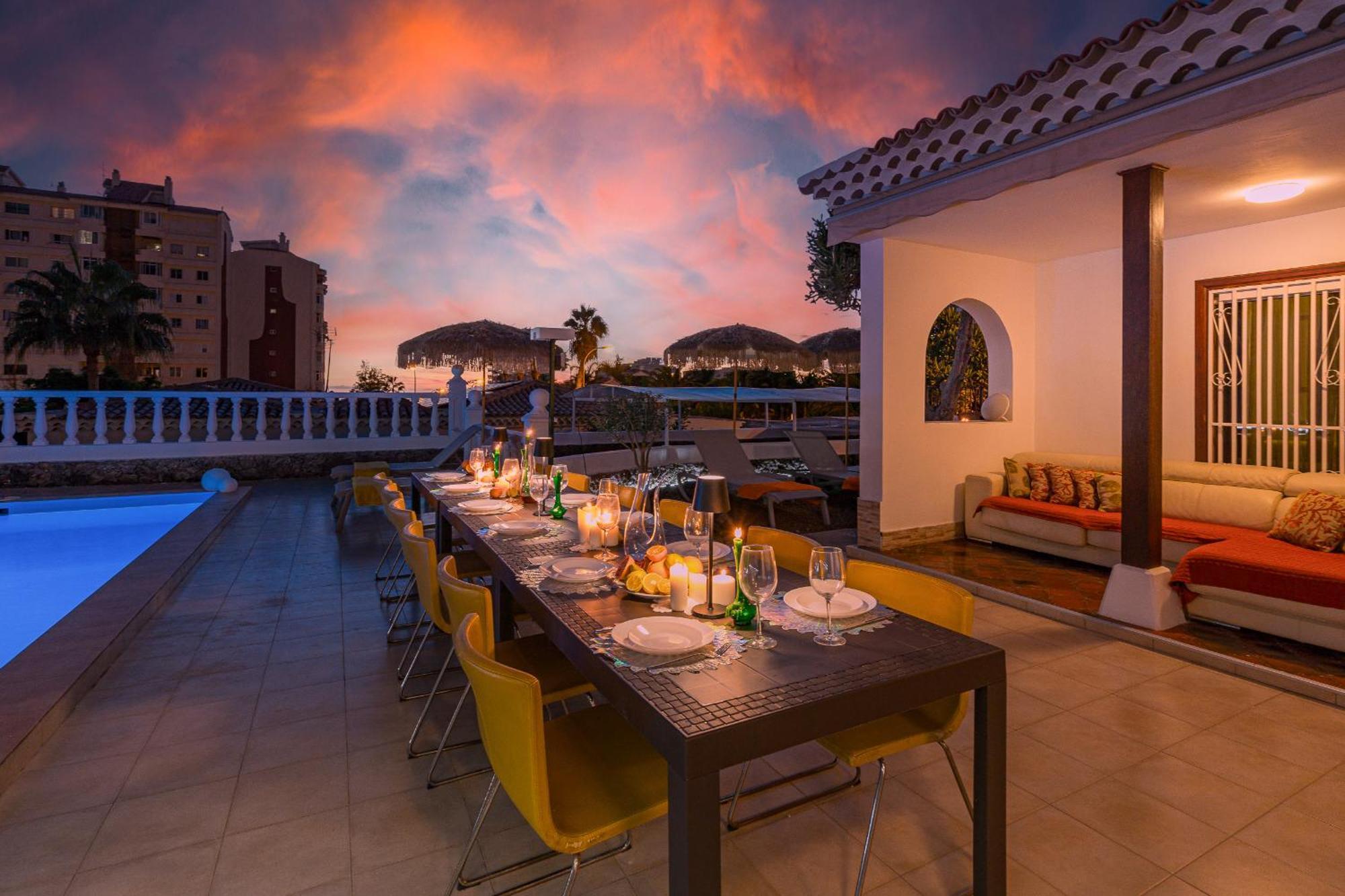Villa 4Bed Private Pool En Los Cristianos 洛斯克里斯蒂亚诺斯 外观 照片