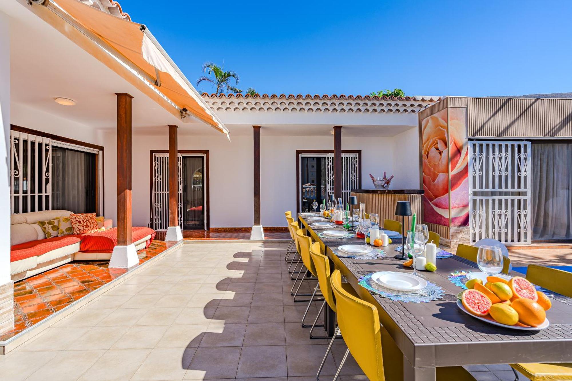 Villa 4Bed Private Pool En Los Cristianos 洛斯克里斯蒂亚诺斯 外观 照片