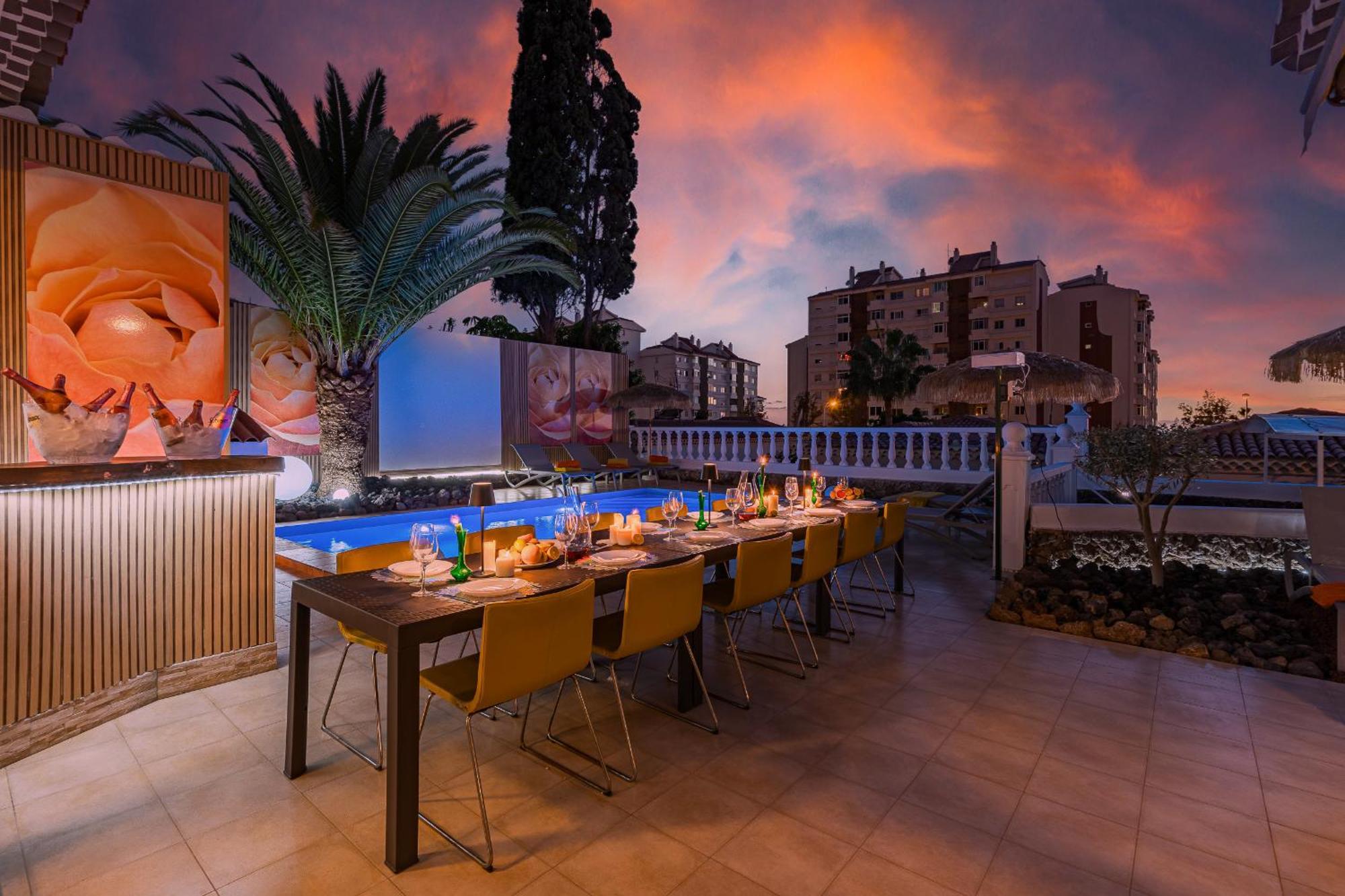 Villa 4Bed Private Pool En Los Cristianos 洛斯克里斯蒂亚诺斯 外观 照片